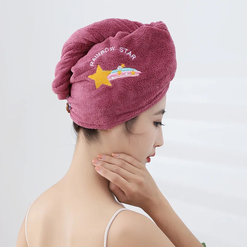 Microfiber Towels Shower Cap