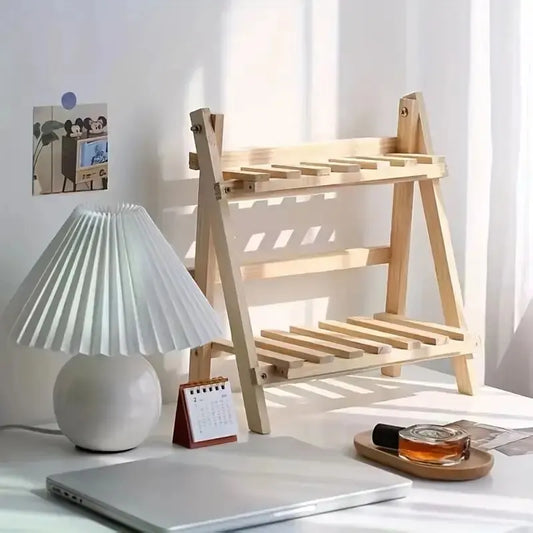 Wooden Storage Shelf