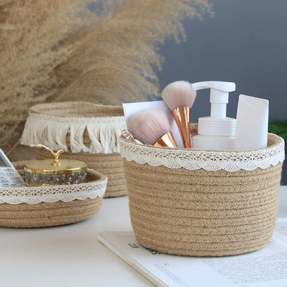 Jute Storage Basket