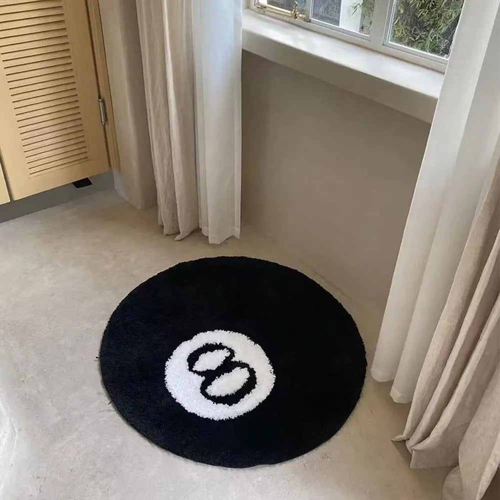 Billiards 8 Ball Rug