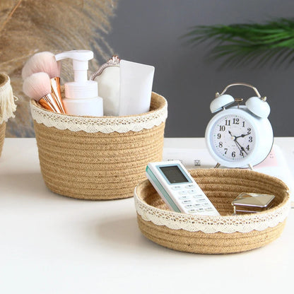 Jute Storage Basket